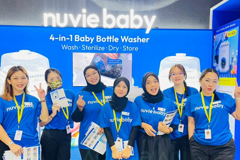 The nuviebaby booth
