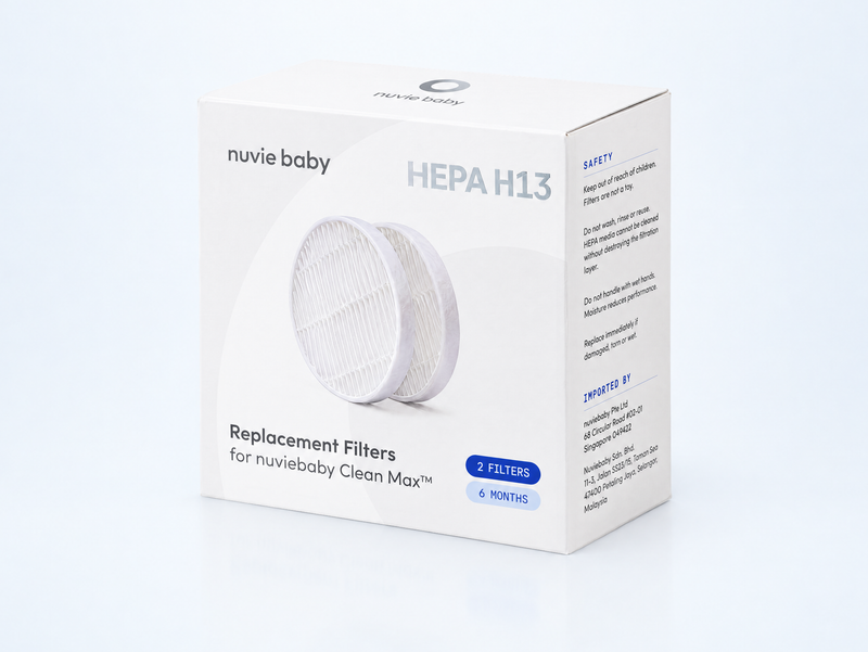 Penapis HEPA H13, Clean Max