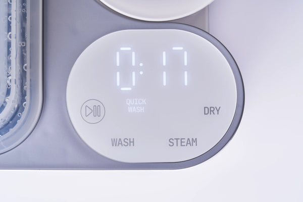 随后用清水运行一次 Quick Wash。